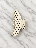 Polka Dot Claw Clip